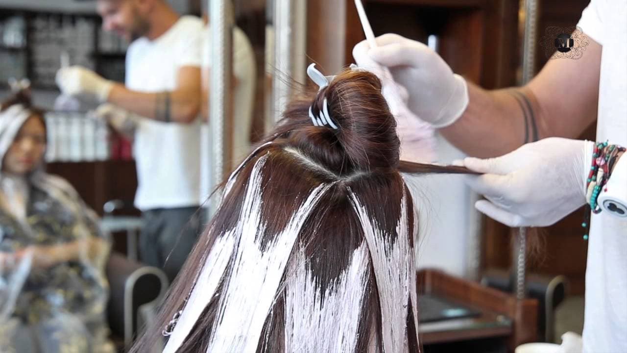Концепт окрашивание волос мастер класс