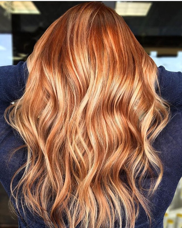 Март (+87 фото) Оттенки рыжих цветов волос